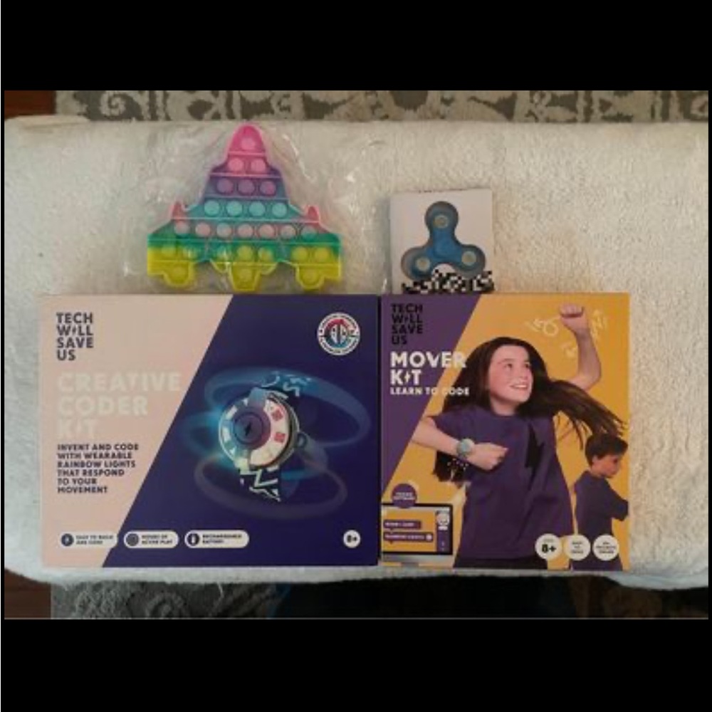 Children educational activity DIY kit bundle fidget spinner